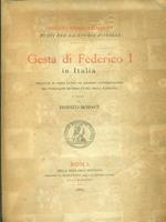 Gesta di Federico I in Italia