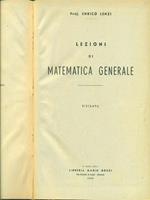 Lezioni di matematica generale