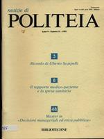 Notizie di Politeia n. 31/1993