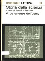 Storia della Scienza V. Le scienze dell'uomo