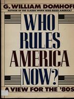 Who rules America now?