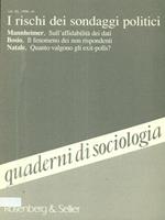 Quaderni di sociologia. Vol. XL 1996/10. I rischi dei sondaggi politici