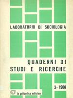 Laboratorio di sociologia: quaderni di studie ricerche 29281