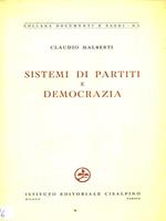 Sistemi di partiti e democrazia