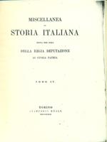 Miscellanea di storia italiana Ristampa