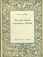 Per una storia economica d'Italia