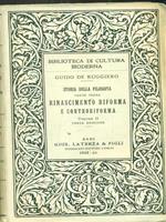 Storia della filosofia parte terza rinascimento riforma e controriforma vol II