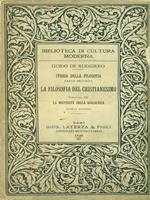 Storia della filosofia parte seconda la filosofia del cristianesimo vol III