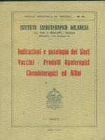 Indicazioni e posologia dei sieri vaccini