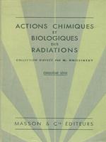 Actions chimiques et biologiques des radiations - cinquieme serie