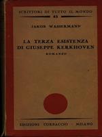 La terza esistenza di Giuseppe Kerkhoven