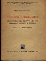 Ideologia e criminalità