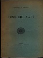 Pensieri vari