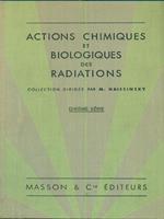 Actions chimiques et biologiques des radiations - dixieme serie