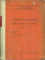 Pubblicazioni scientifiche 1938 39 Omaggio al Prof Dominici