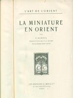 La miniature en Orient