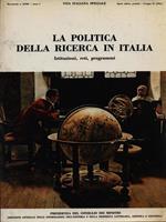 La politica della ricerca in Italia