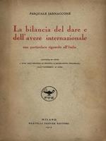 La bilancia del dare e dell'avere internazionale con particolare riguardo all'Italia