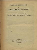 The London book of English Prose
