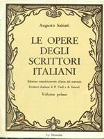 Le opere degli scrittori italiani vol primo