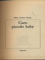 Caro piccolo baby