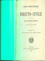 Corso teorico pratico di diritto civile vol VI