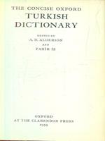 The concise oxford Turkish Dictionary