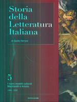 Storia della letteratura italiana 5