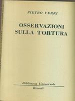 Osservazioni sulla tortura