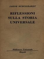 Riflessioni sulla storia universale