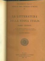La letteratura della nuova italia. saggi critici vol II