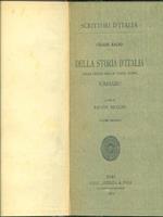 della storia d'Italia dalle origini fino ai nostri giorni vol II