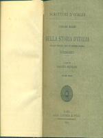 Della storia d'Italia dalle origini fino ai nostri giorni I