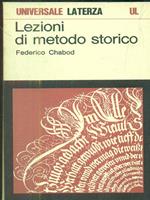 Lezioni di metodo storico