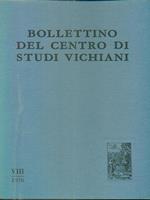 Bollettino del Centro di Studi Vichiani VIII - 1978