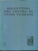 Bollettino del Centro di Studi Vichiani VII. 1977