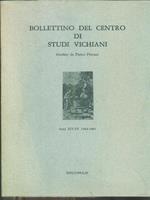 Bollettino del centro di studi vichiani Anni XIV-XV 1984-1985