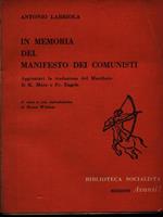 In memoria del manifesto dei comunisti