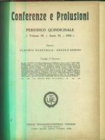 Conferenze e prolusioni volume IX. 1916