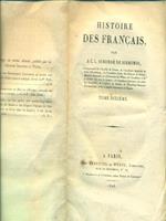 histoire des francais tome dixieme