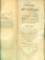 histoire des francais tome huitieme