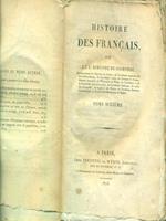 histoire des francais tome sixieme