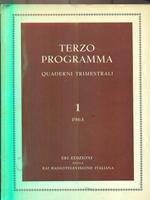 Terzo Programma 1/ 1963