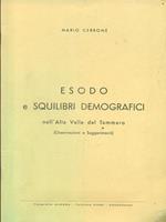 Esodo e squilibri demografici nell'Alta Valle del Tammaro