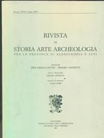 Rivista di storia arte archeologia per le province di Alessandria e Asti. Annata CXVI. 2. anno 2007