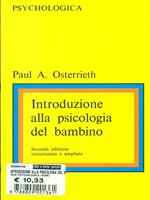 Introduzione alla psicologia del bambino