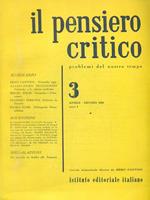 Il pensiero critico 3 / aprile-giugno 1951