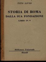 Storia di Roma dalla sua fondazione libri IV-V
