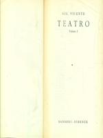 Teatro. Vol I