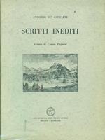 Scritti inediti